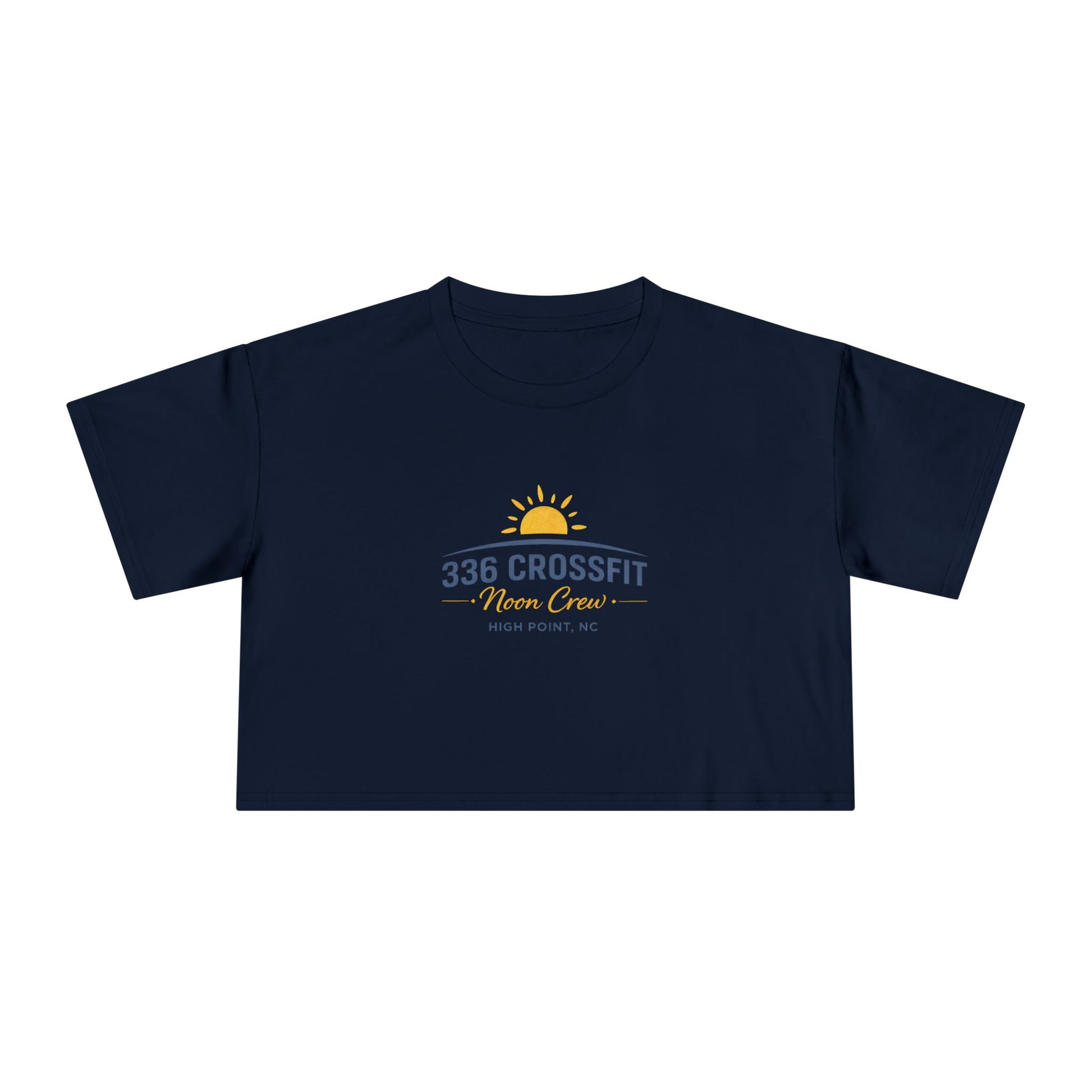 336 CrossFit Noon Crew Crop Top