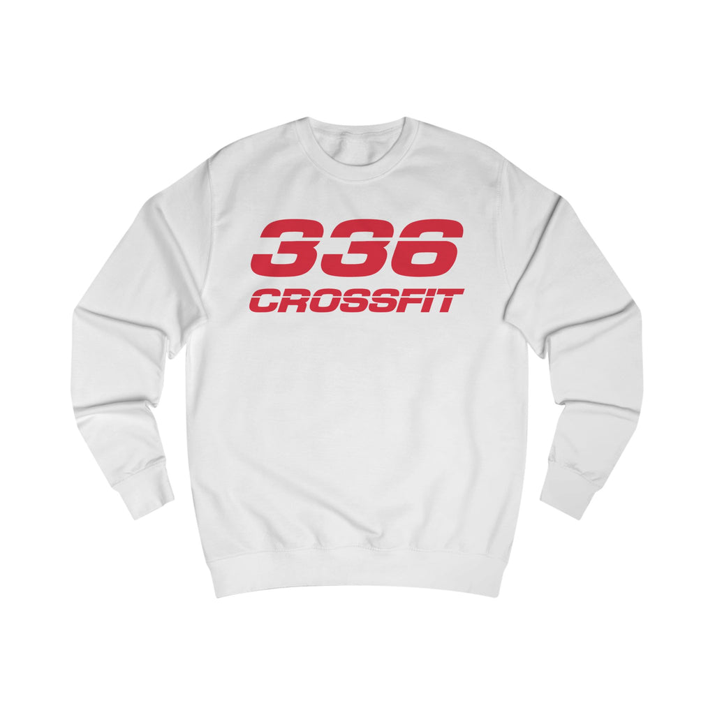 336 CrossFit Basics Collection (Red) Crew Neck Sweatshirt