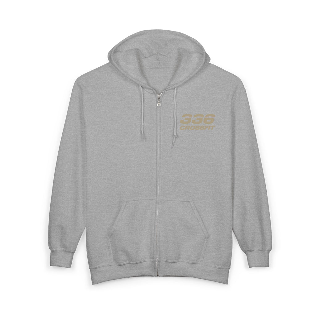 336 Basics Collection (Tan) Full Zip Hoodie