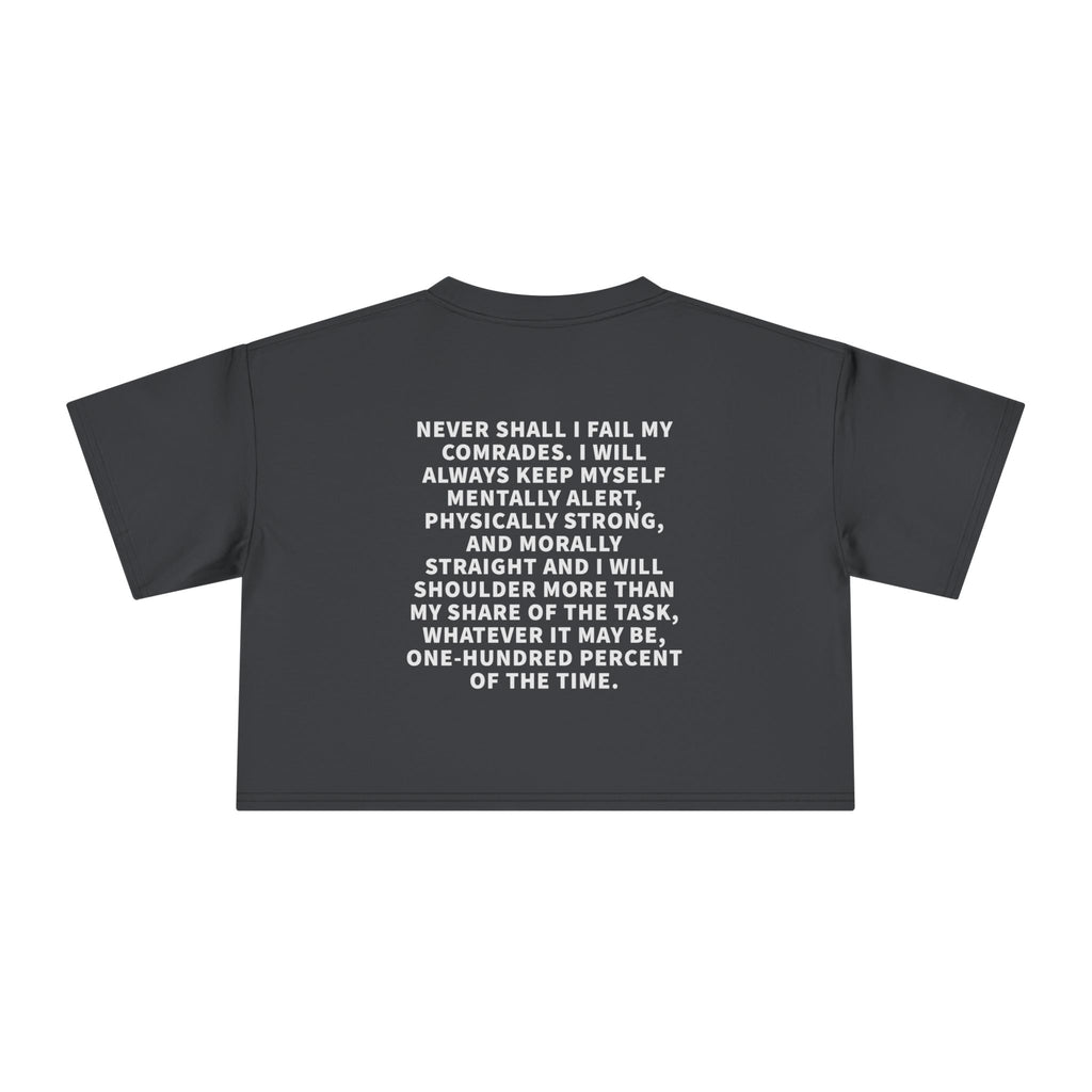 336 CrossFit Ranger Creed Crop Top