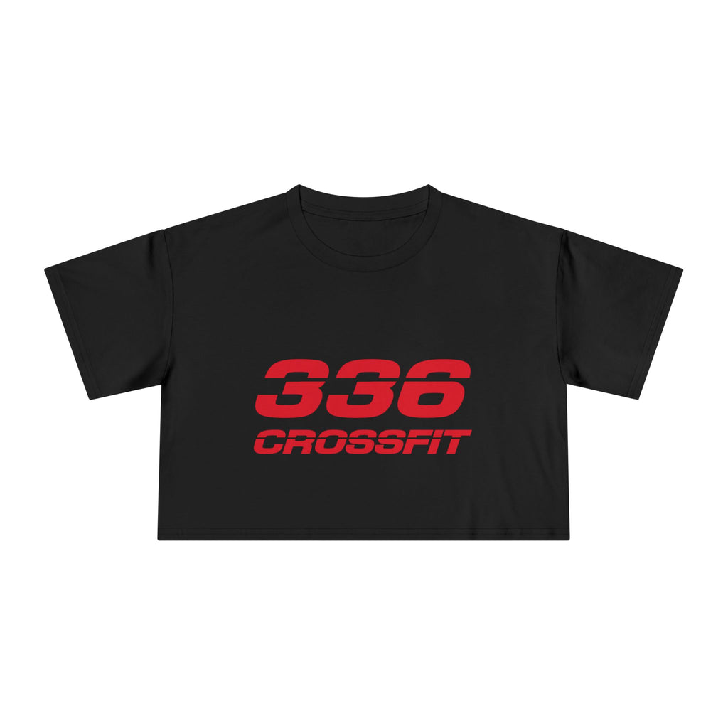 336 CrossFit Crop Top (Basics Collection-Red)
