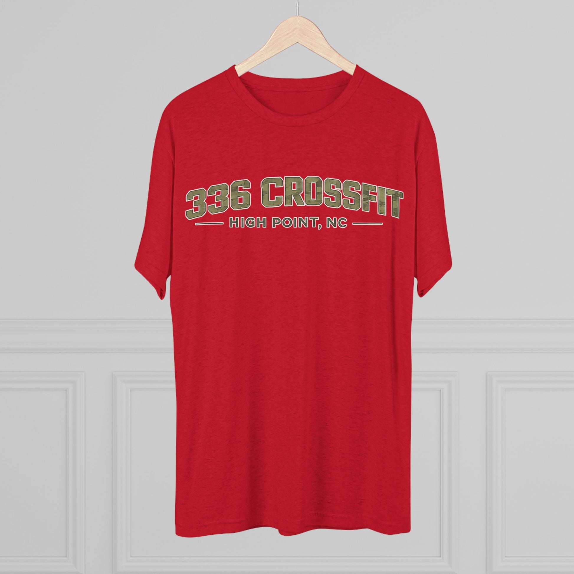 336 CrossFit Collegiate Camo T-Shirt