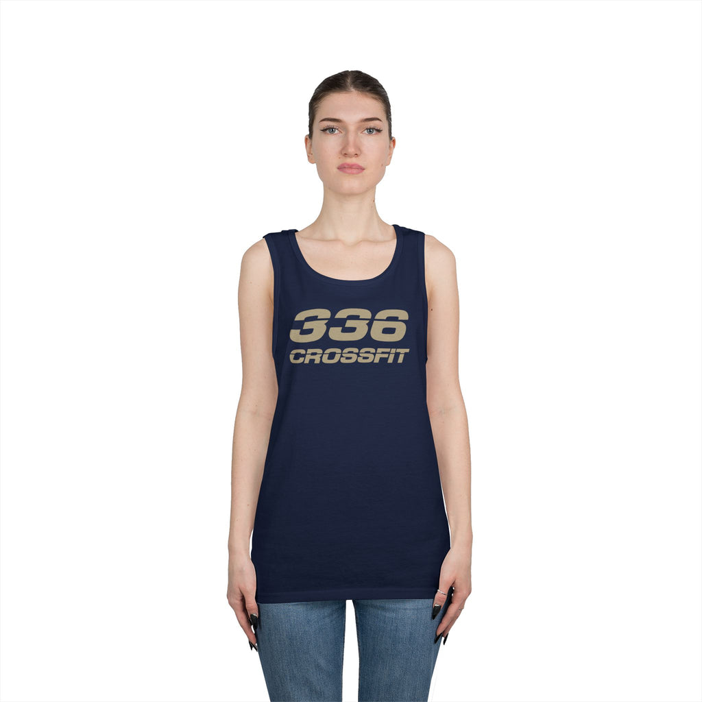 336 CrossFit Men's Tank Top (Basics Collection-Tan)