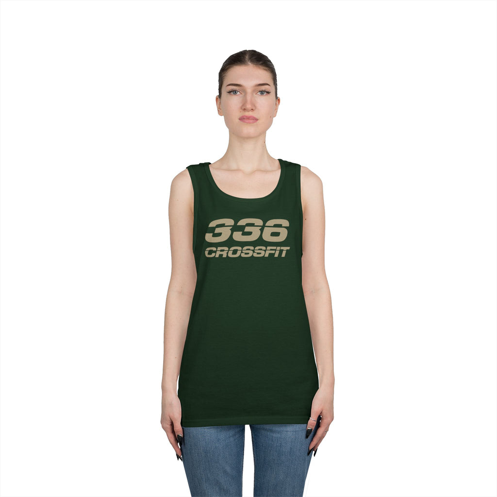 336 CrossFit Men's Tank Top (Basics Collection-Tan)
