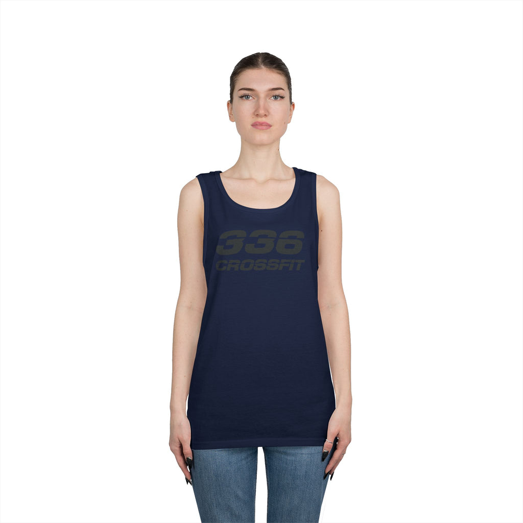 336 CrossFit Men's Tank Top (Basics Collection-Charcoal)