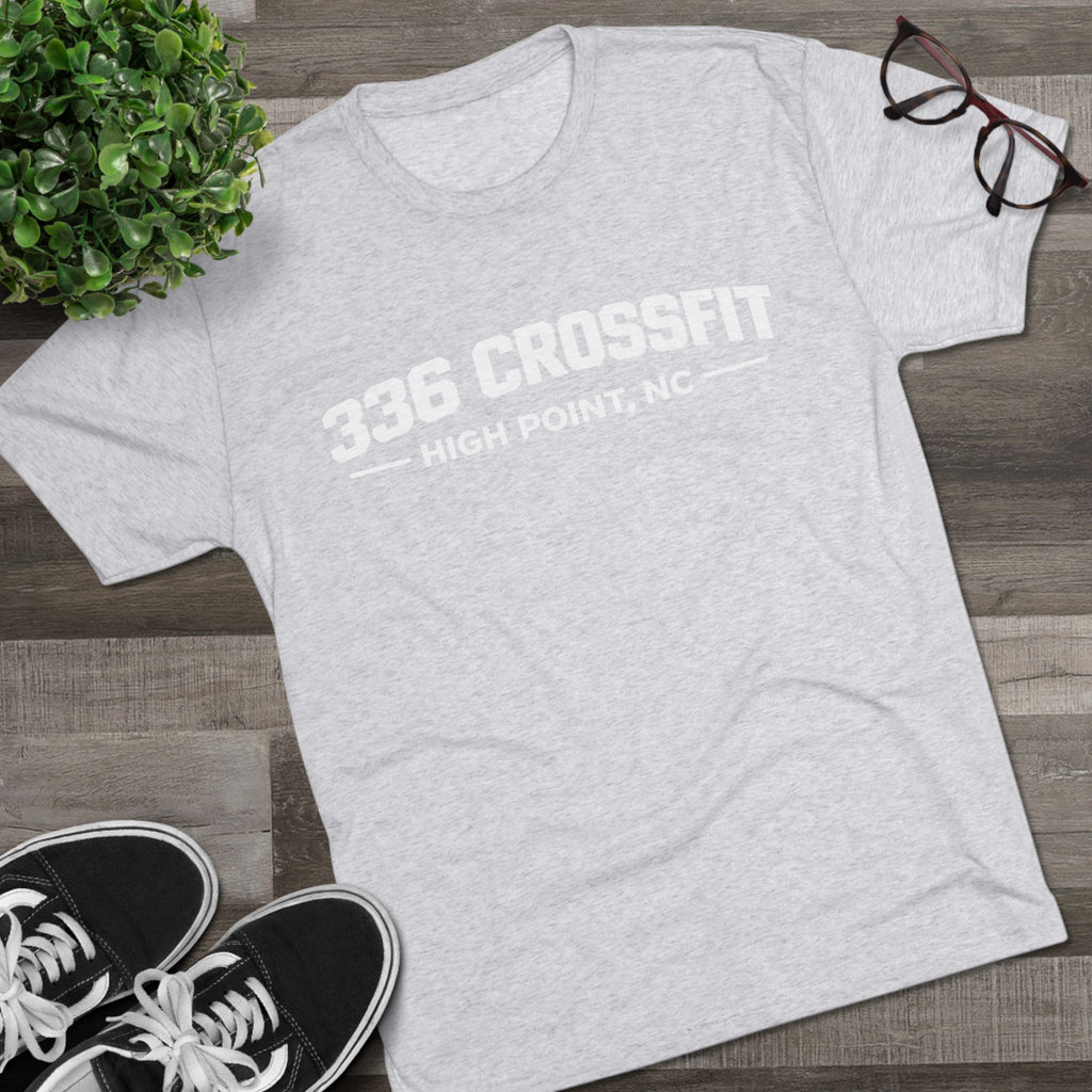 336 CrossFit Collegiate White T-Shirt