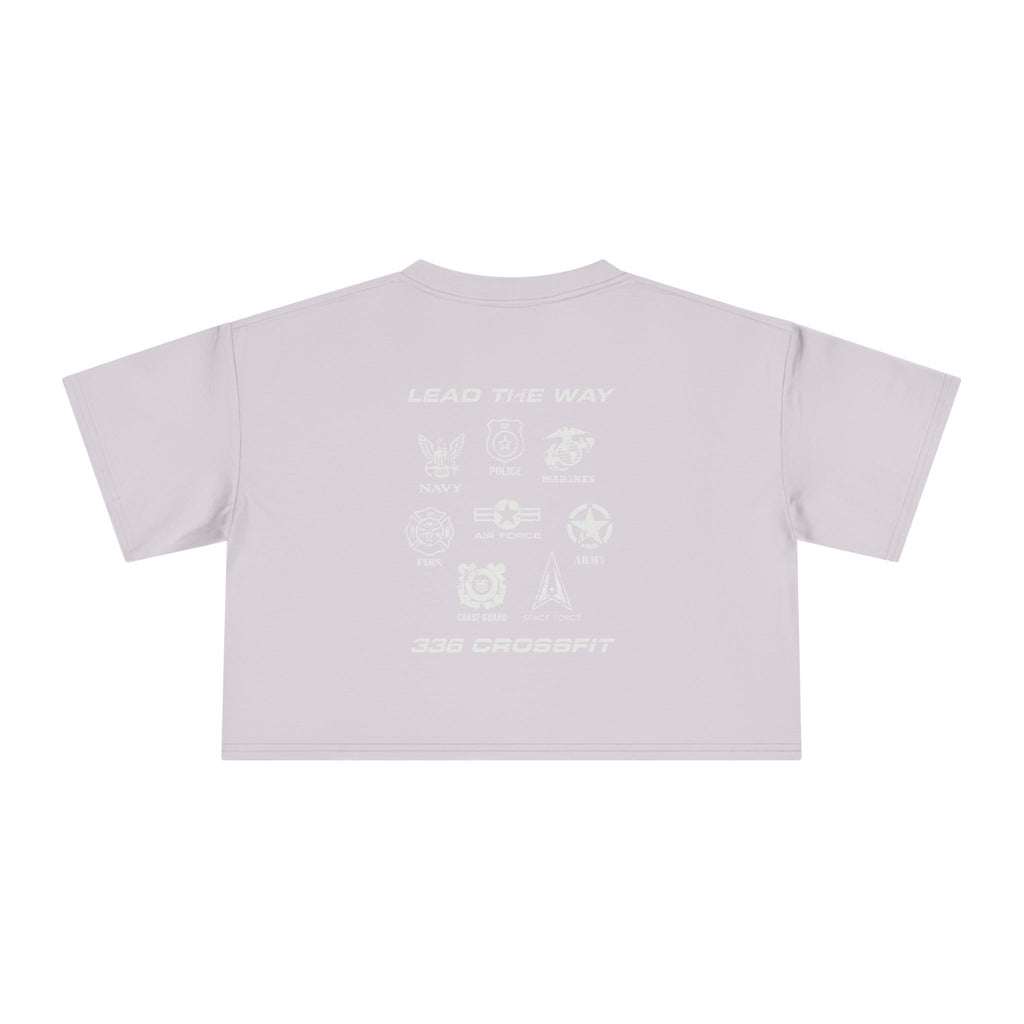 336 CrossFit Shield Crop Top