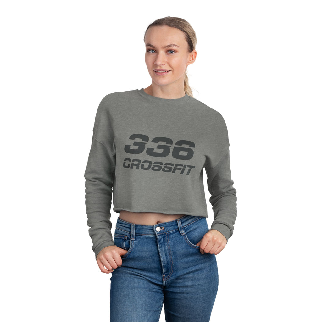 336 CrossFit Cropped Sweatshirt (Basics Collection-Charcoal)
