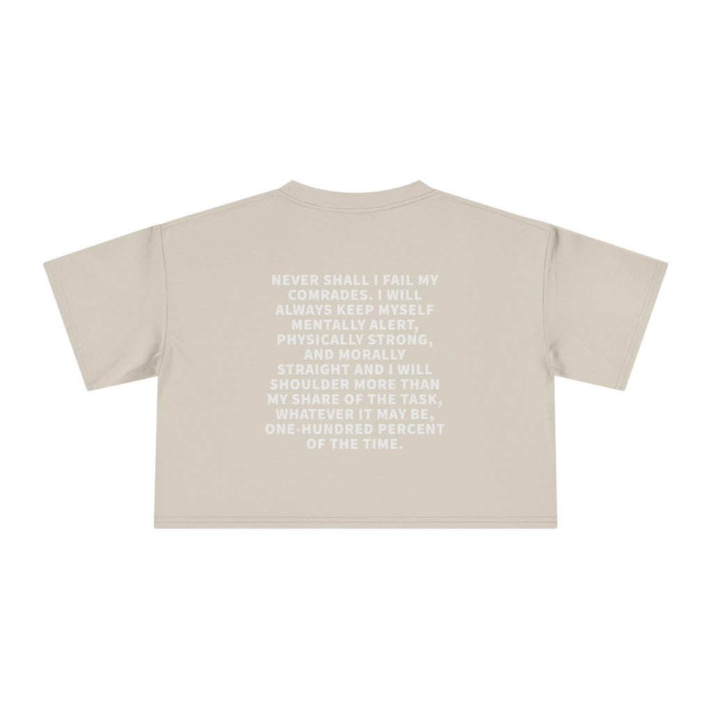 336 CrossFit Ranger Creed Crop Top