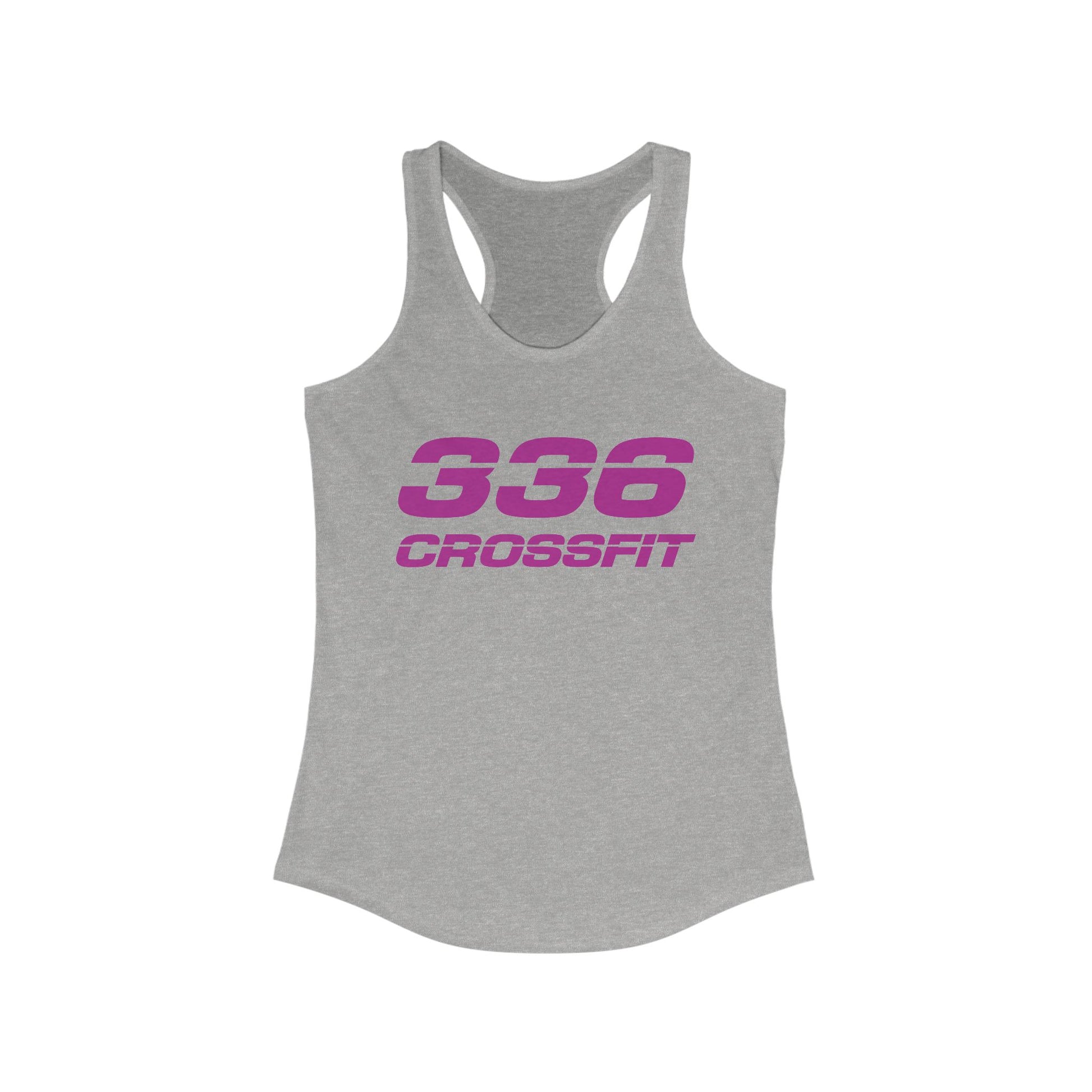 336 CrossFit Racerback Tank Top (Basics Collection-Fuschia)