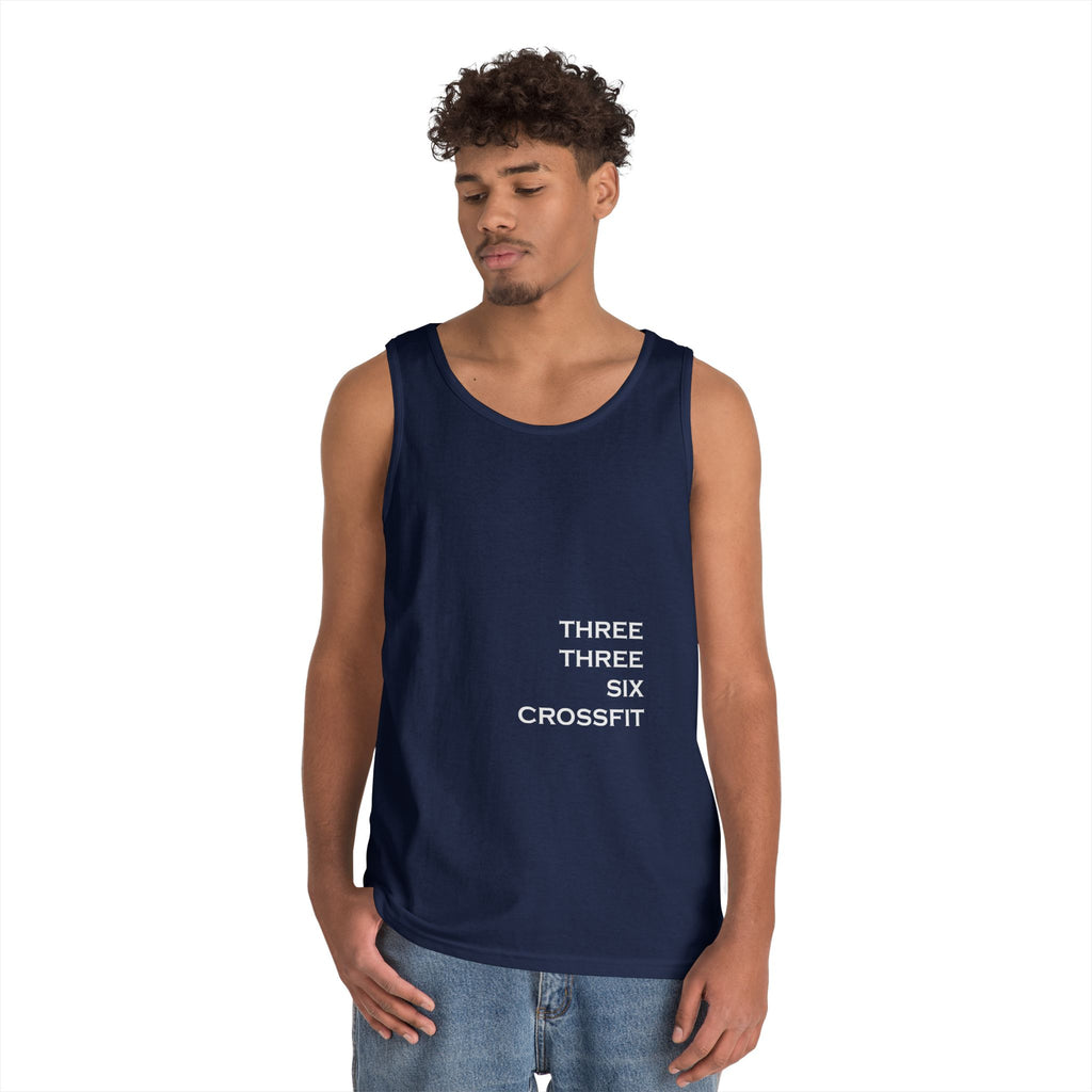 336 CrossFit Men's Text Tank Top