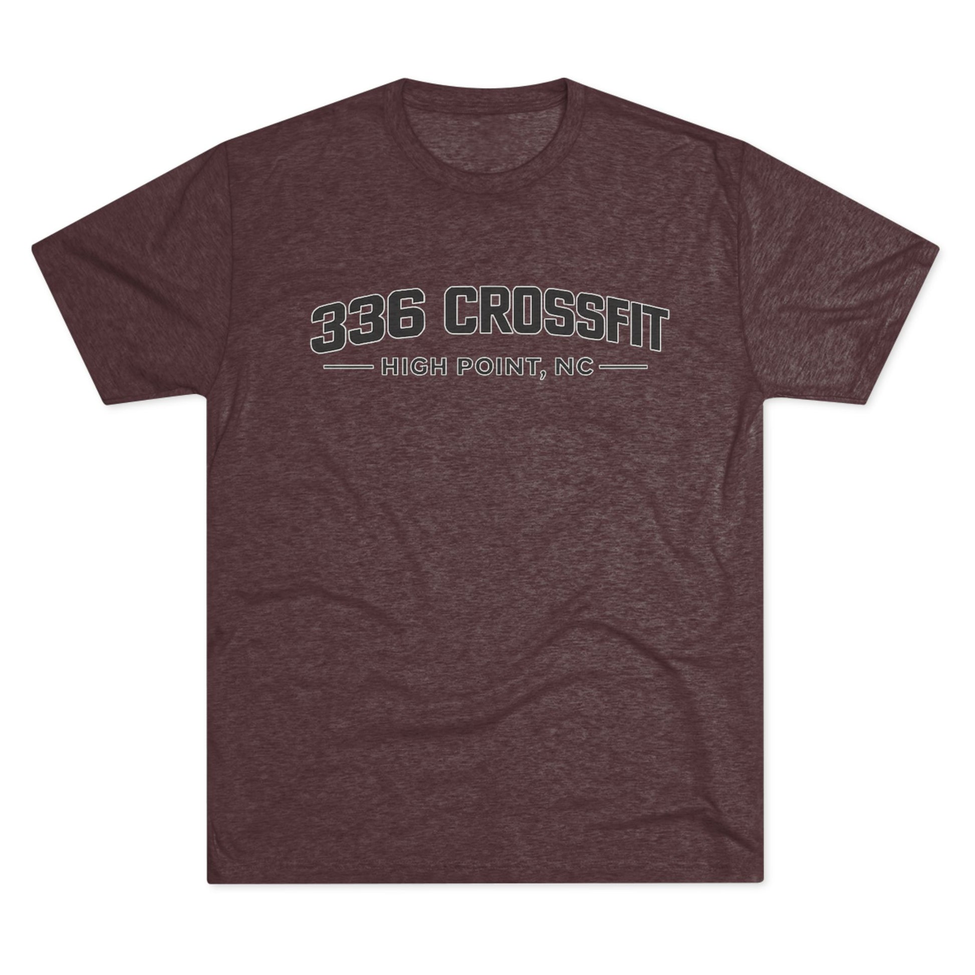 336 CrossFit Collegiate Black T-Shirt