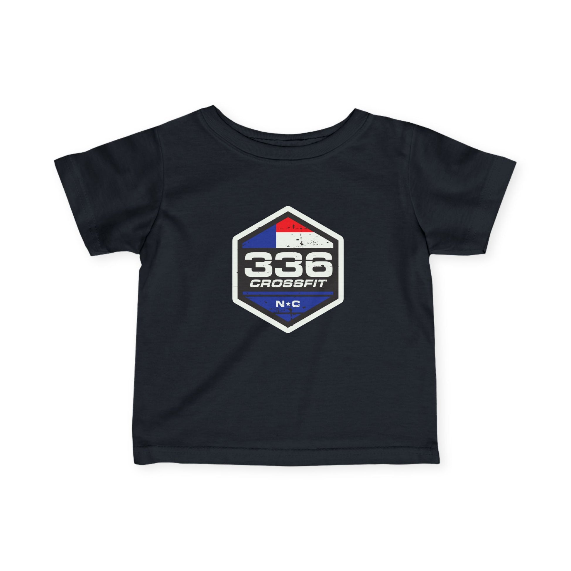 Infant Tee — 336 CrossFit Hex Logo Baby T‑Shirt (NC)