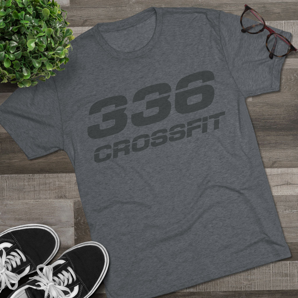 336 CrossFit T-Shirt (Basics Collection-Charcoal)