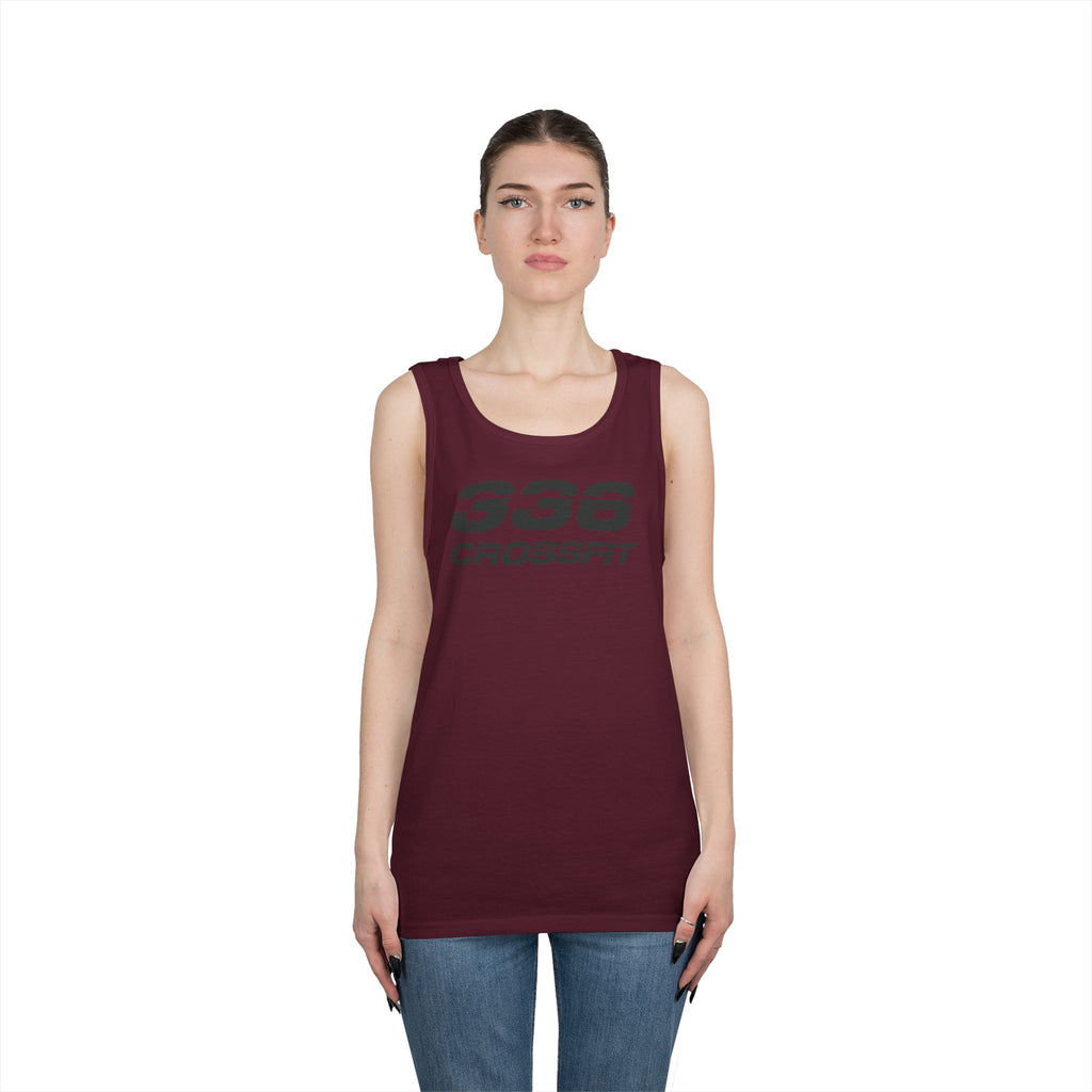 336 CrossFit Men's Tank Top (Basics Collection-Charcoal)