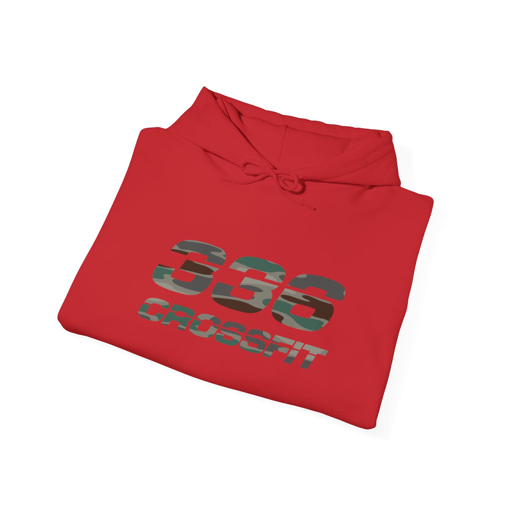 336 CrossFit Camo Hooded Sweatshirt