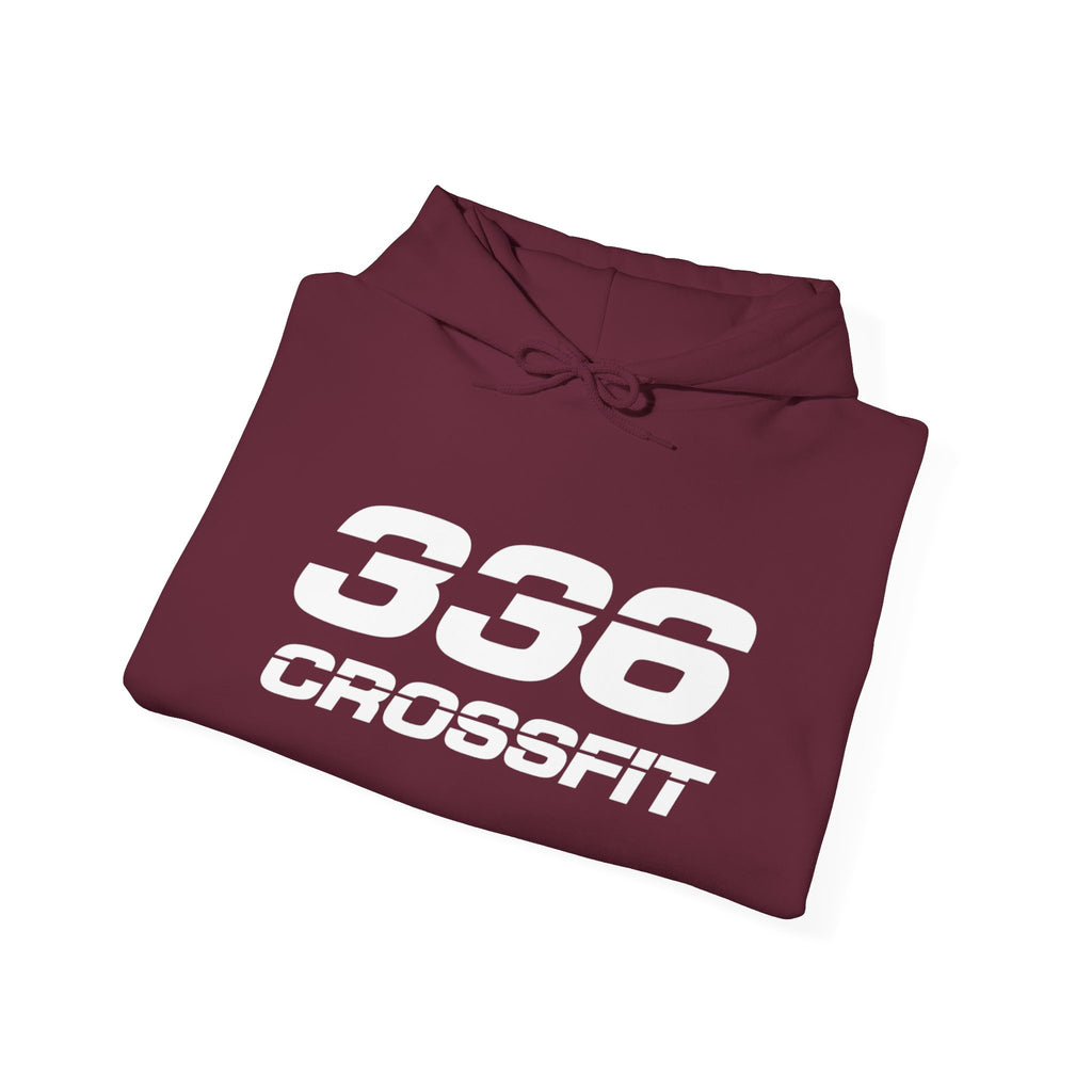 336 CrossFit Basics (White) Hooded Sweatshirt