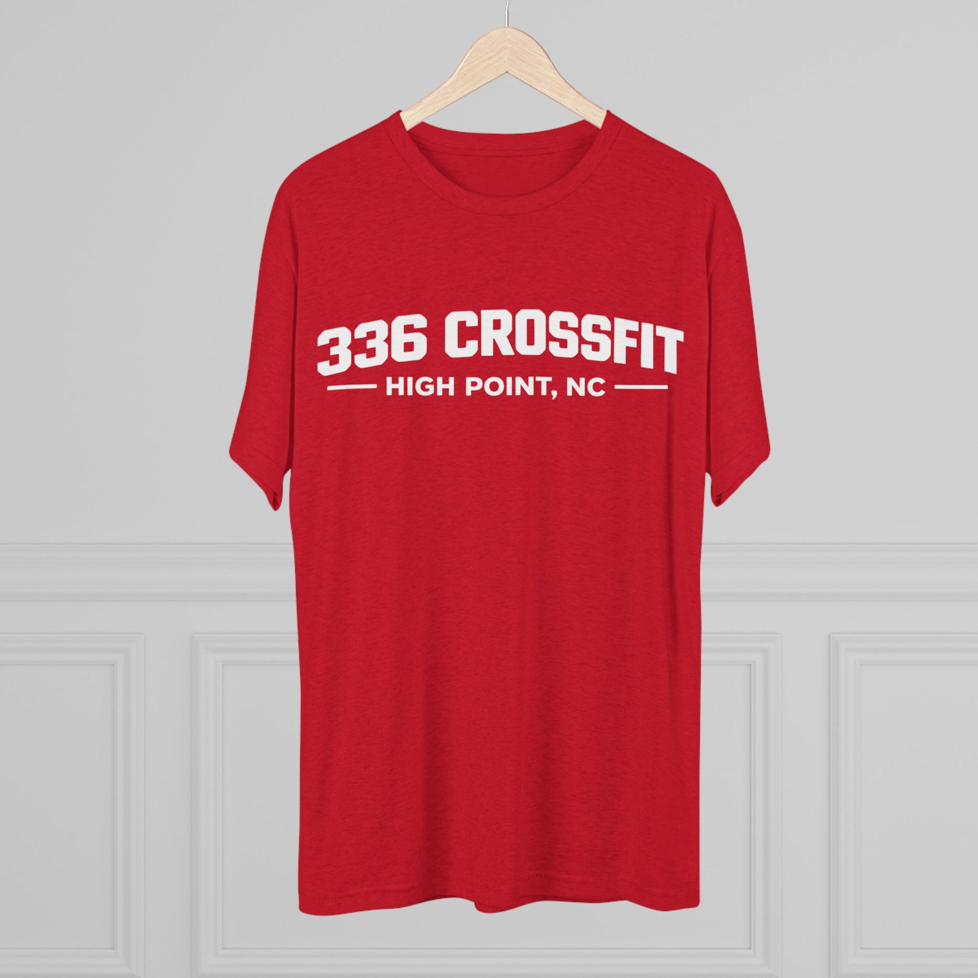 336 CrossFit Collegiate White T-Shirt