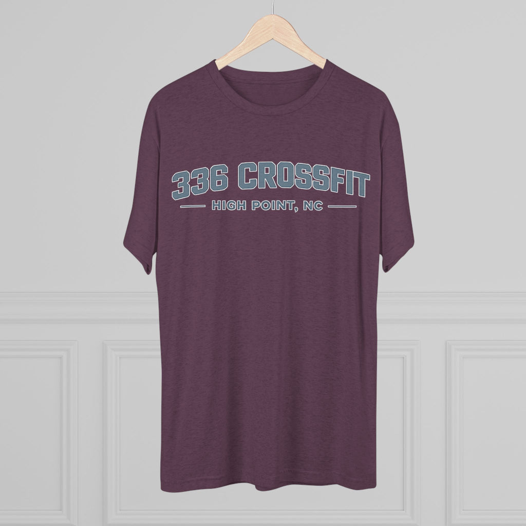 336 CrossFit Collegiate Blue T-Shirt