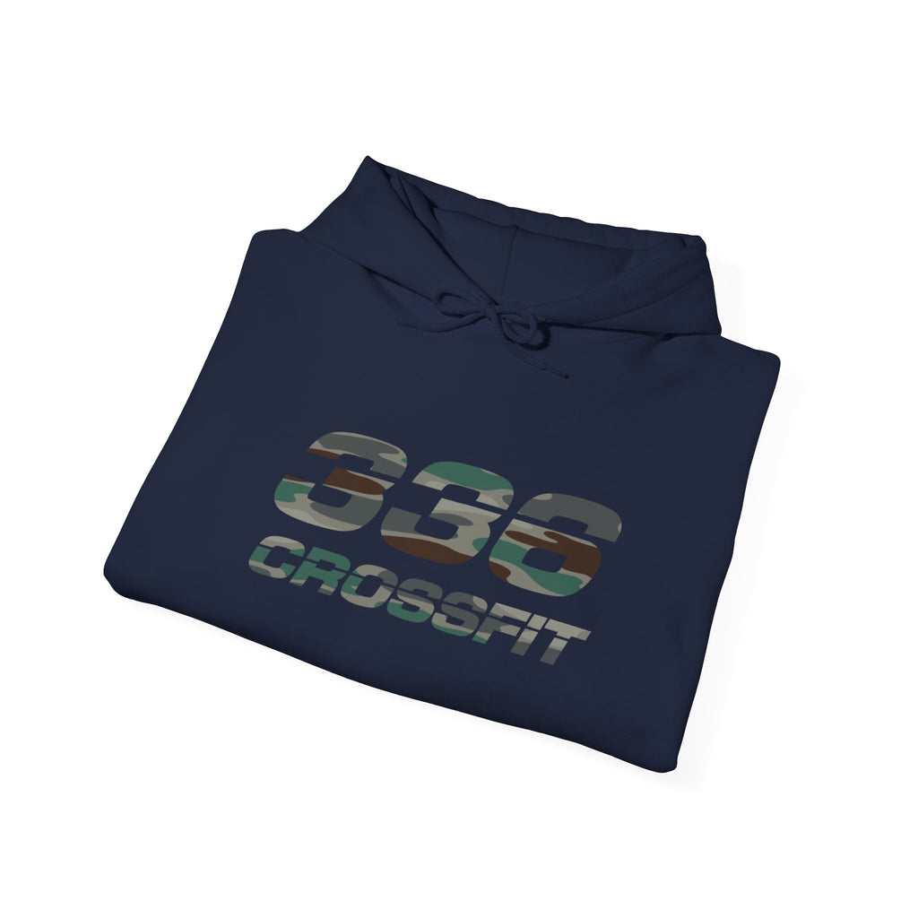 336 CrossFit Camo Hooded Sweatshirt