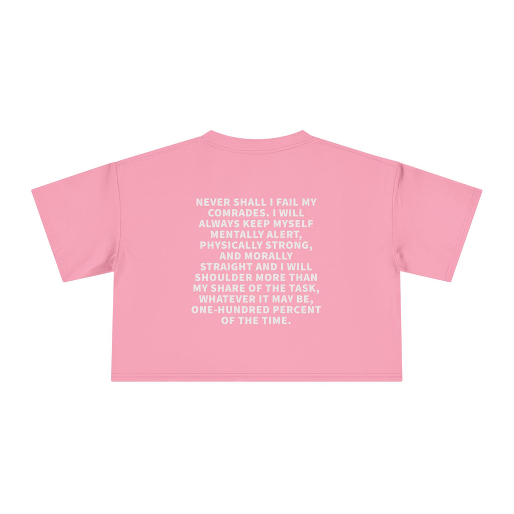 336 CrossFit Ranger Creed Crop Top