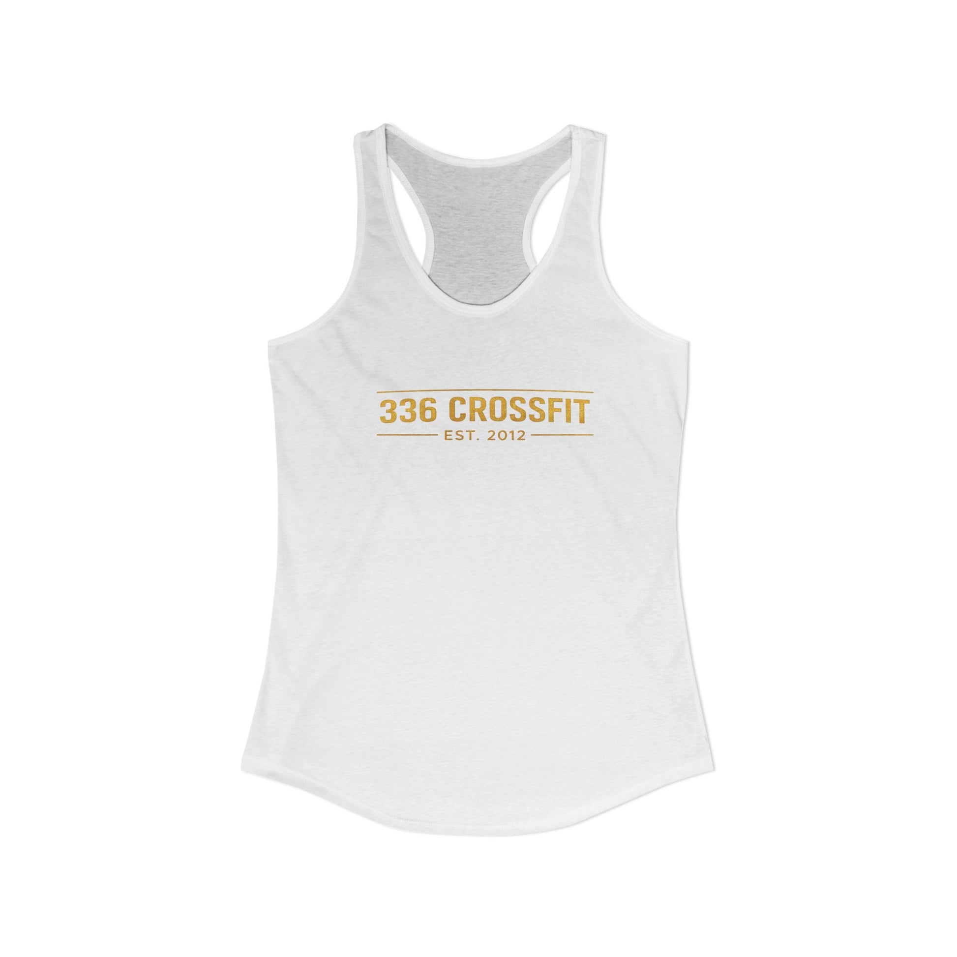 336 CrossFit EST Gold Tank Top