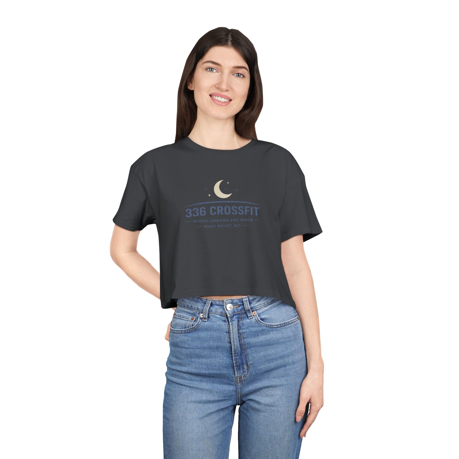 336 CrossFit Evening Crew Crop Top