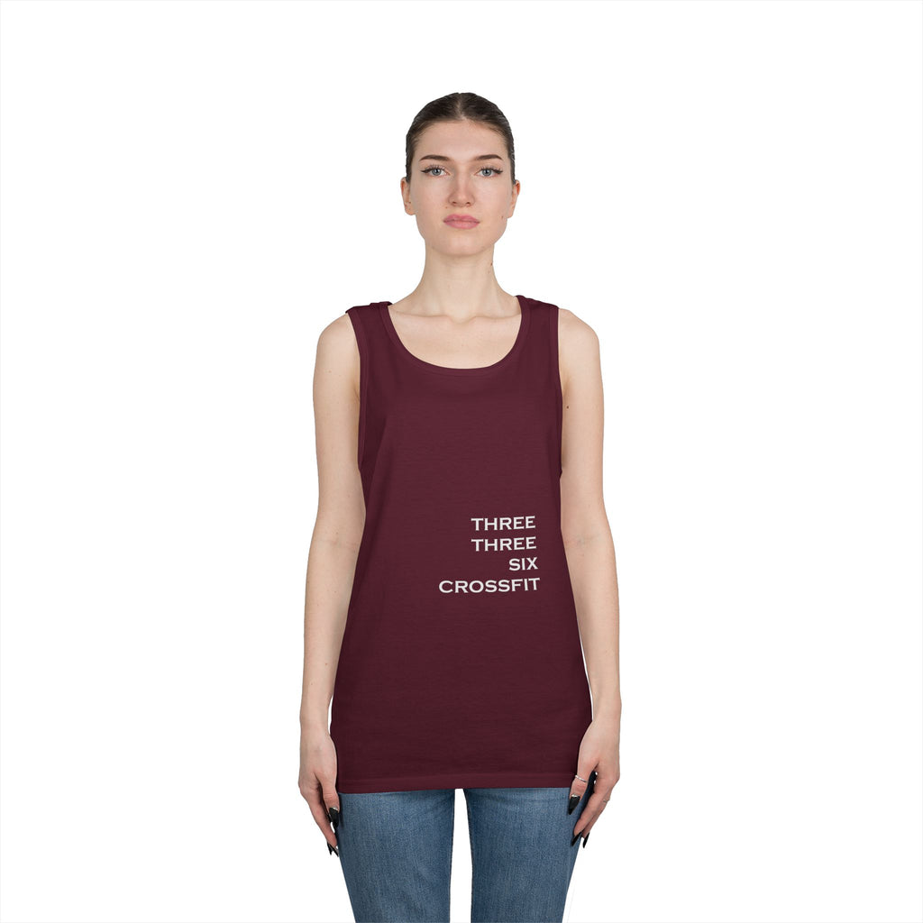 336 CrossFit Men's Text Tank Top