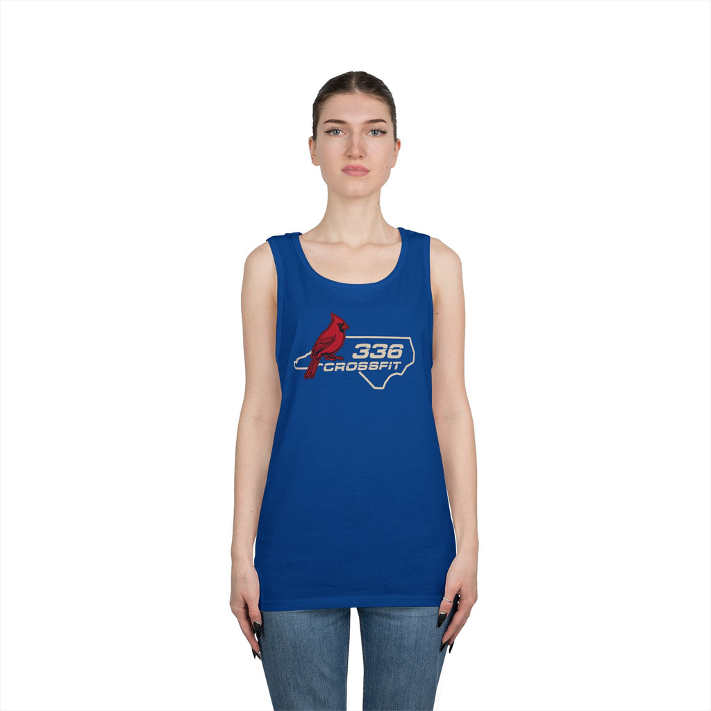336 CrossFit Carolina Cardinal Mens Tank Top