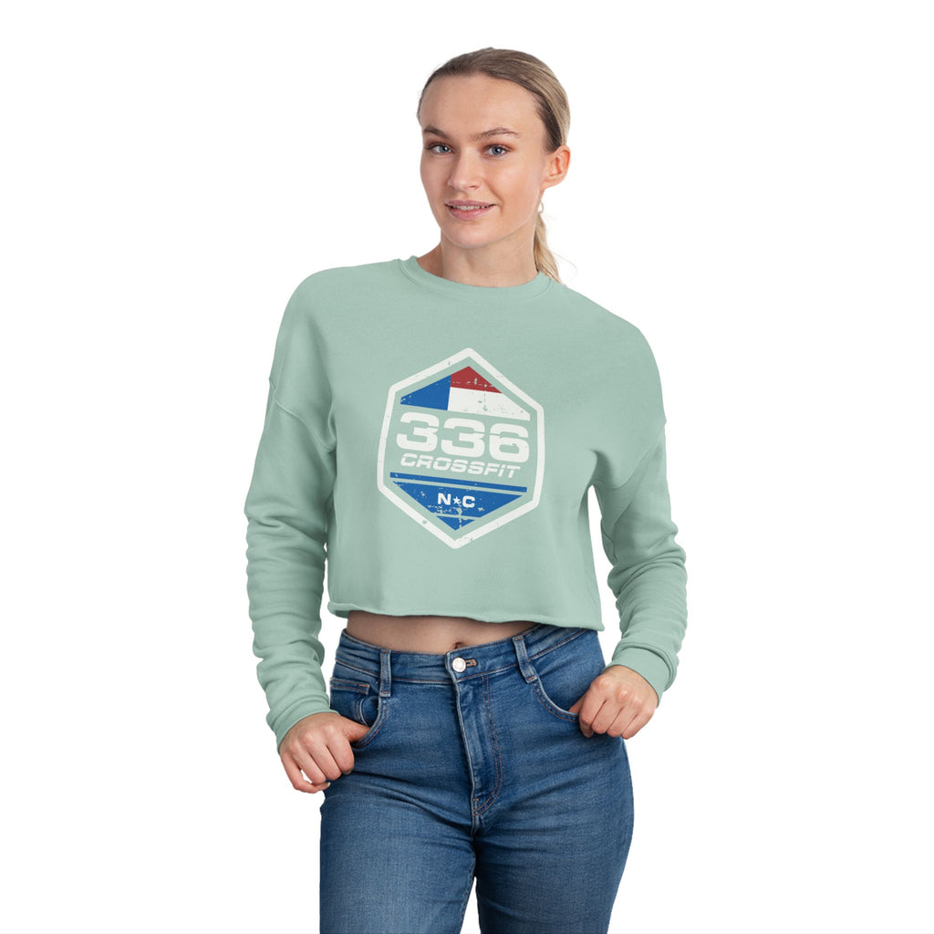 336 CrossFit Logo Cropped Sweatshirt