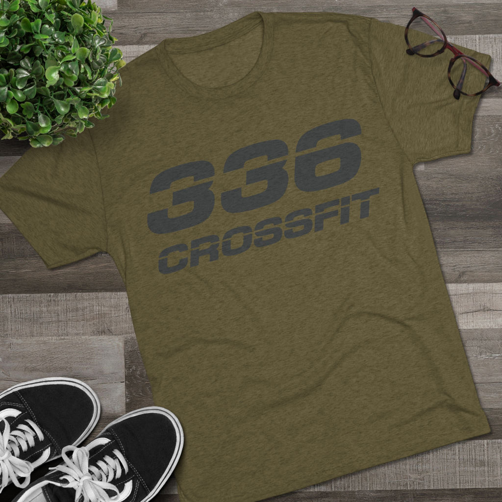 336 CrossFit T-Shirt (Basics Collection-Charcoal)