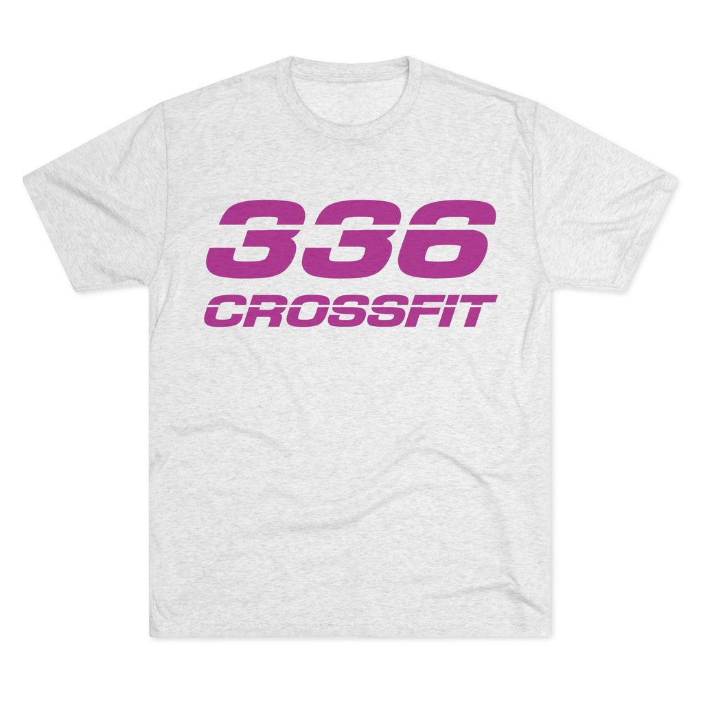 336 CrossFit T-Shirt (Basics Collection-Fuschia)