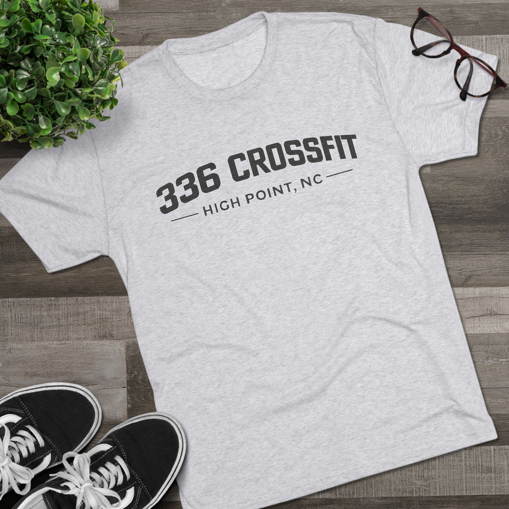 336 CrossFit Collegiate Black T-Shirt