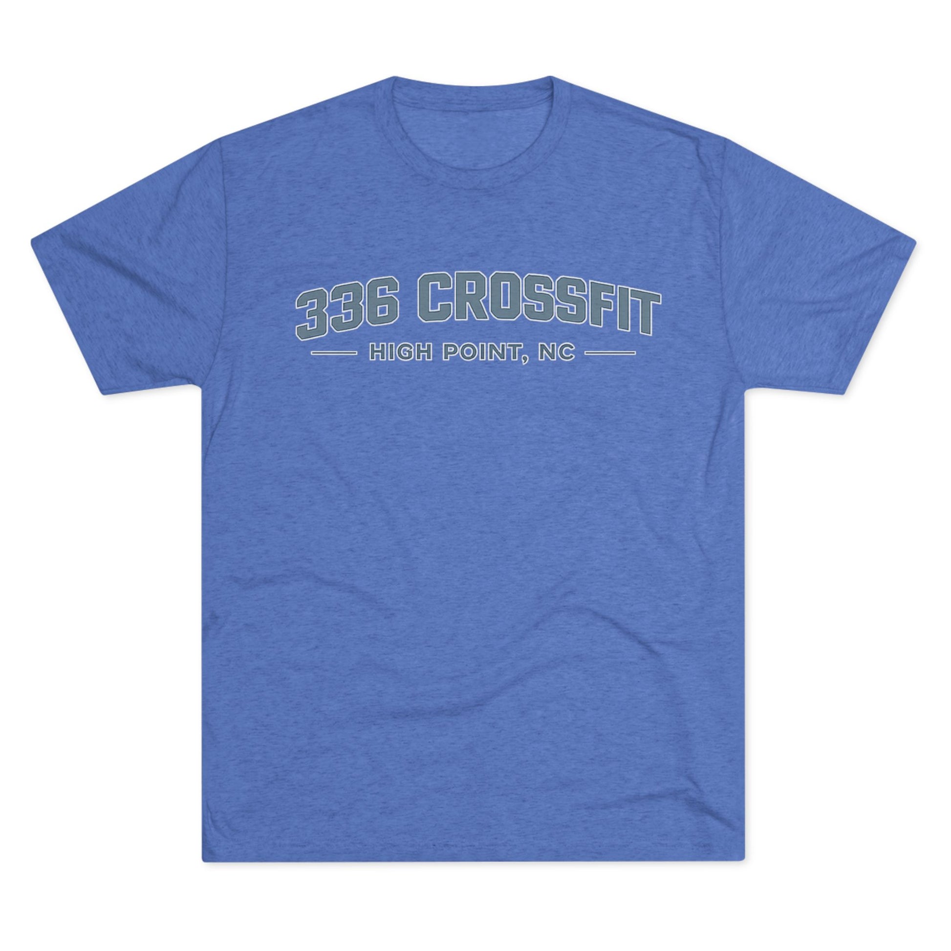 336 CrossFit Collegiate Blue T-Shirt