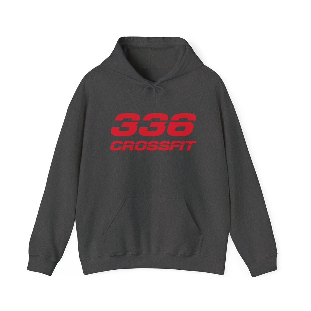 336 CrossFit Basics (Red) Hooded Sweatshirt