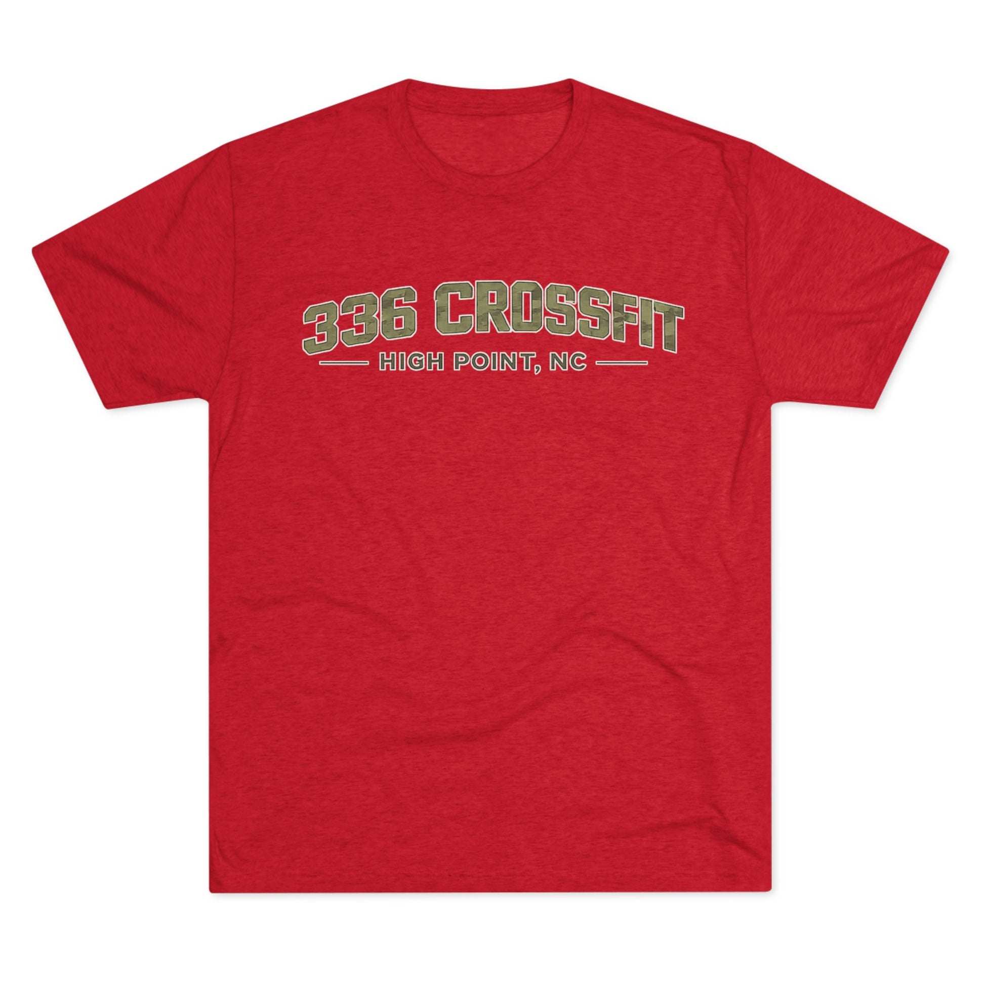 336 CrossFit Collegiate Camo T-Shirt