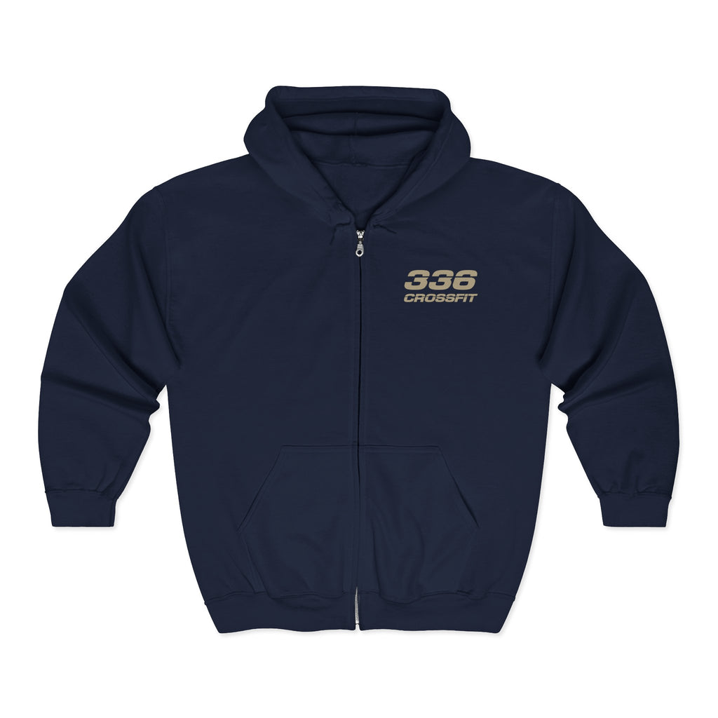 336 Basics Collection (Tan) Full Zip Hoodie