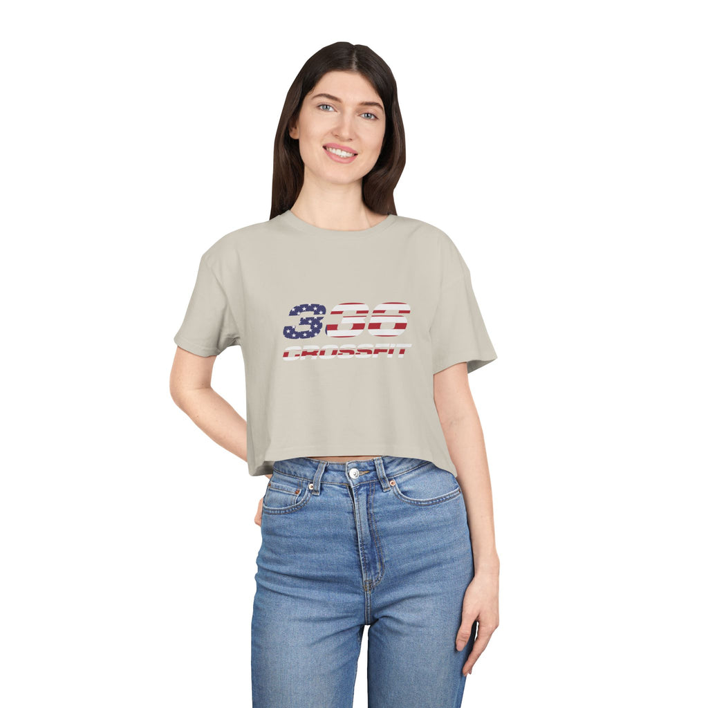 336 CrossFit America Crop Top