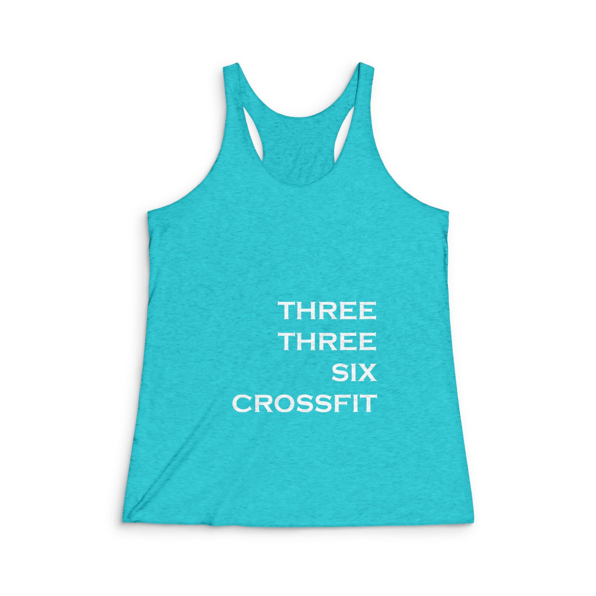 336 CrossFit Tri-Blend Racerback Tank Top
