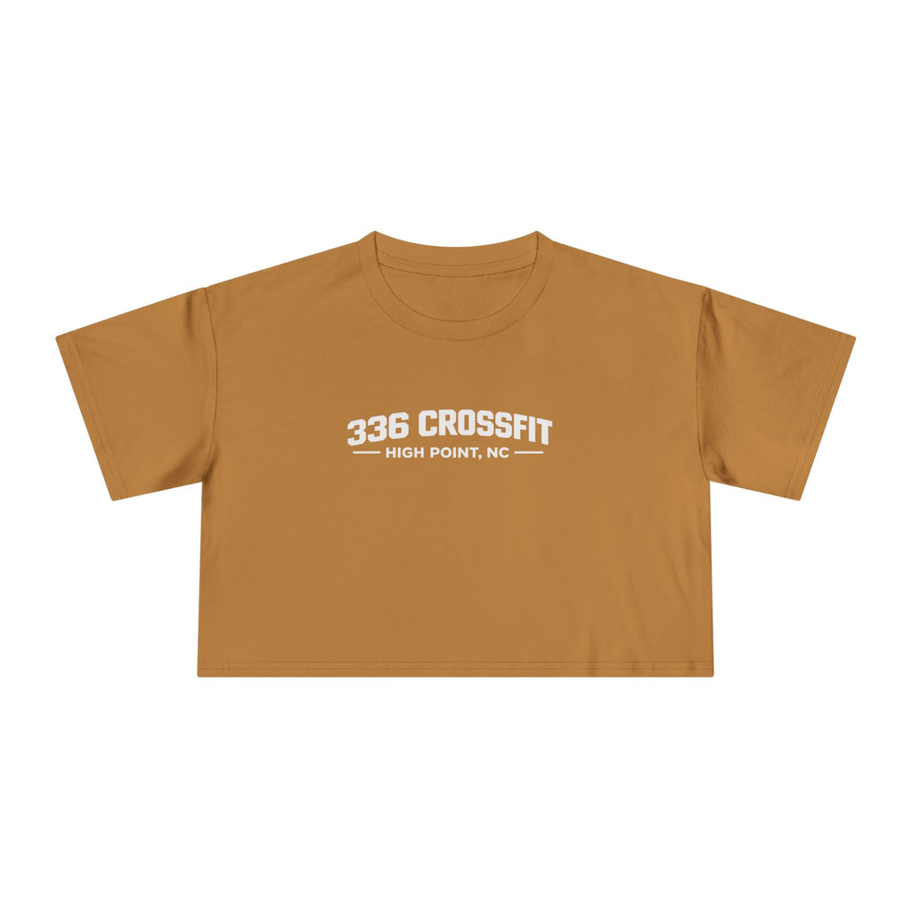 336 CrossFit Collegiate White Crop