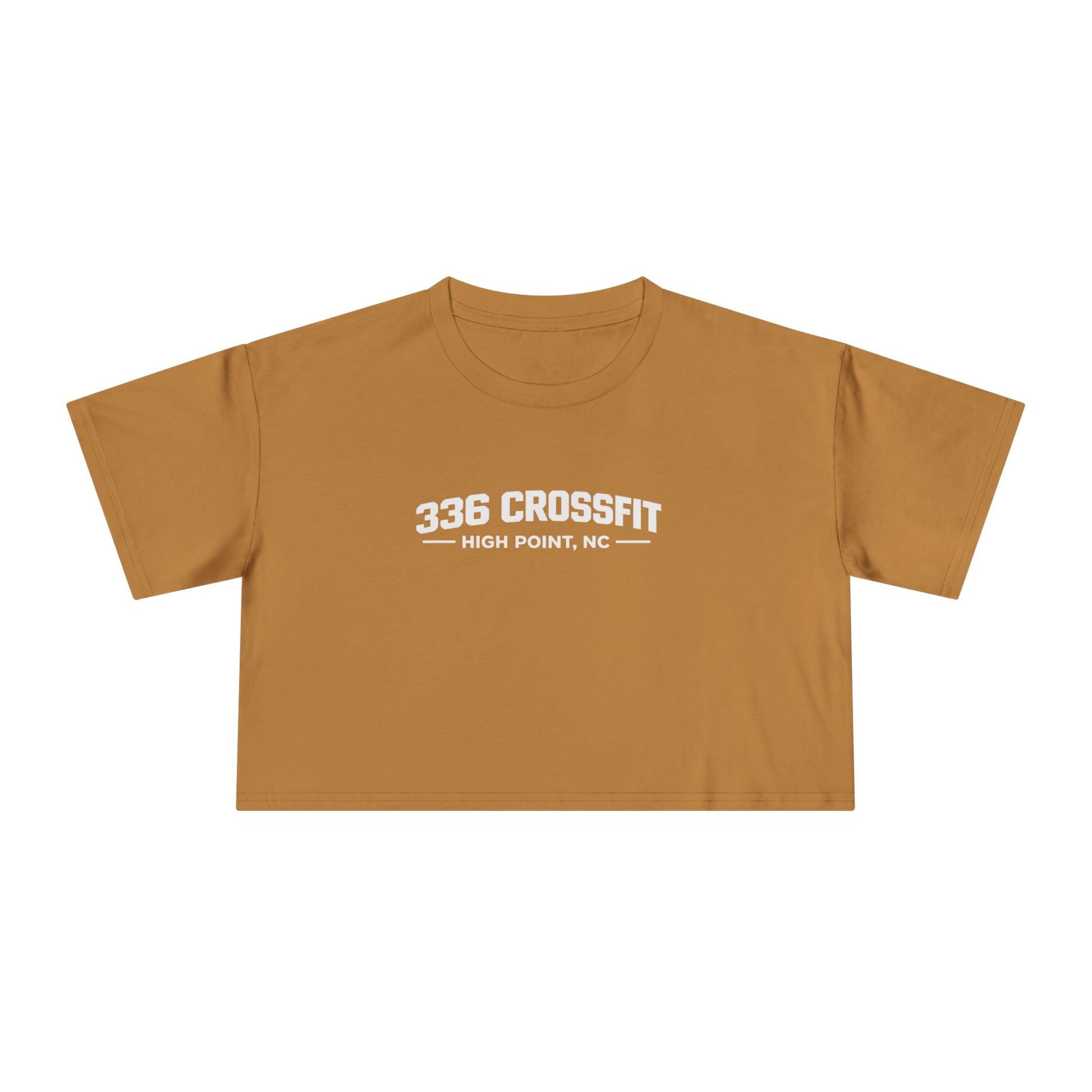 336 CrossFit Collegiate White Crop