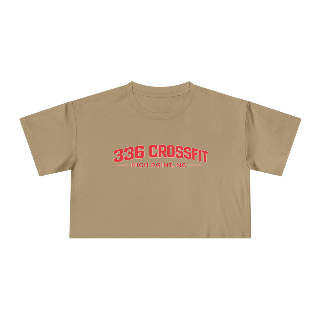 336 Collegiate Red Crop Top