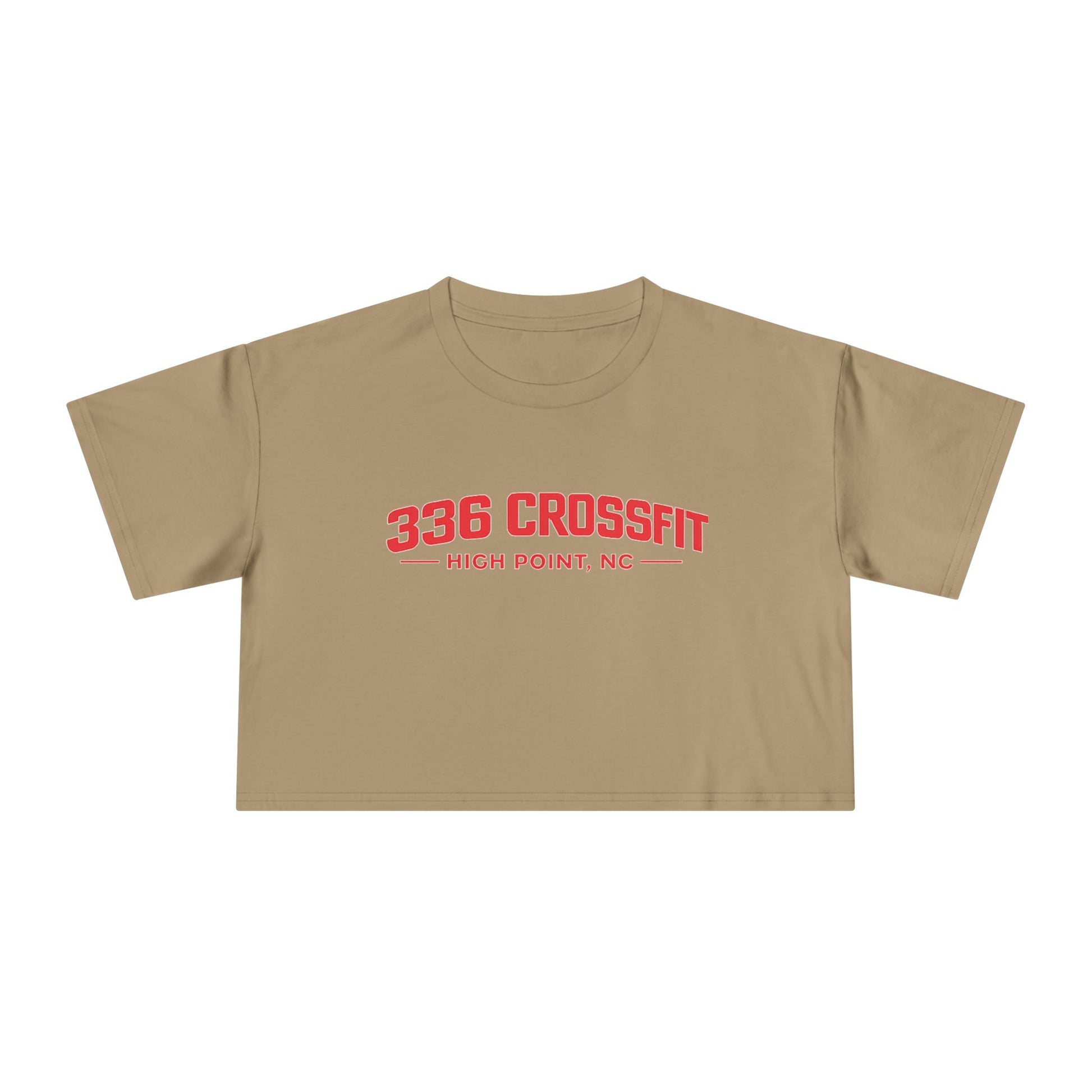 336 Collegiate Red Crop Top