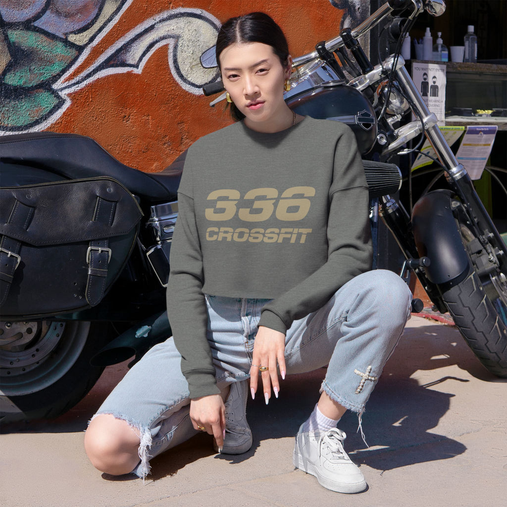 Copy of 336 CrossFit Cropped Sweatshirt (Basics Collection-Tan)
