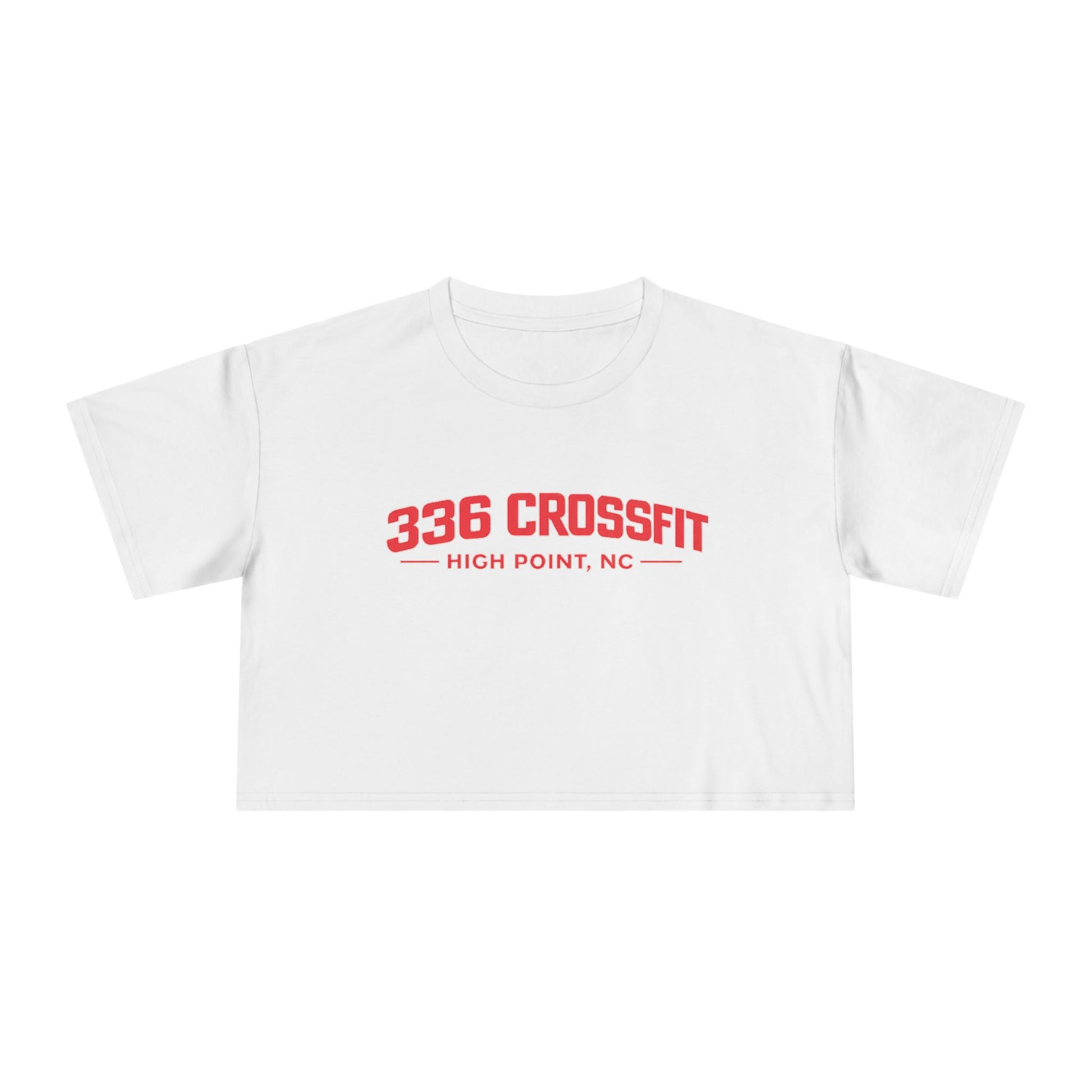 336 Collegiate Red Crop Top