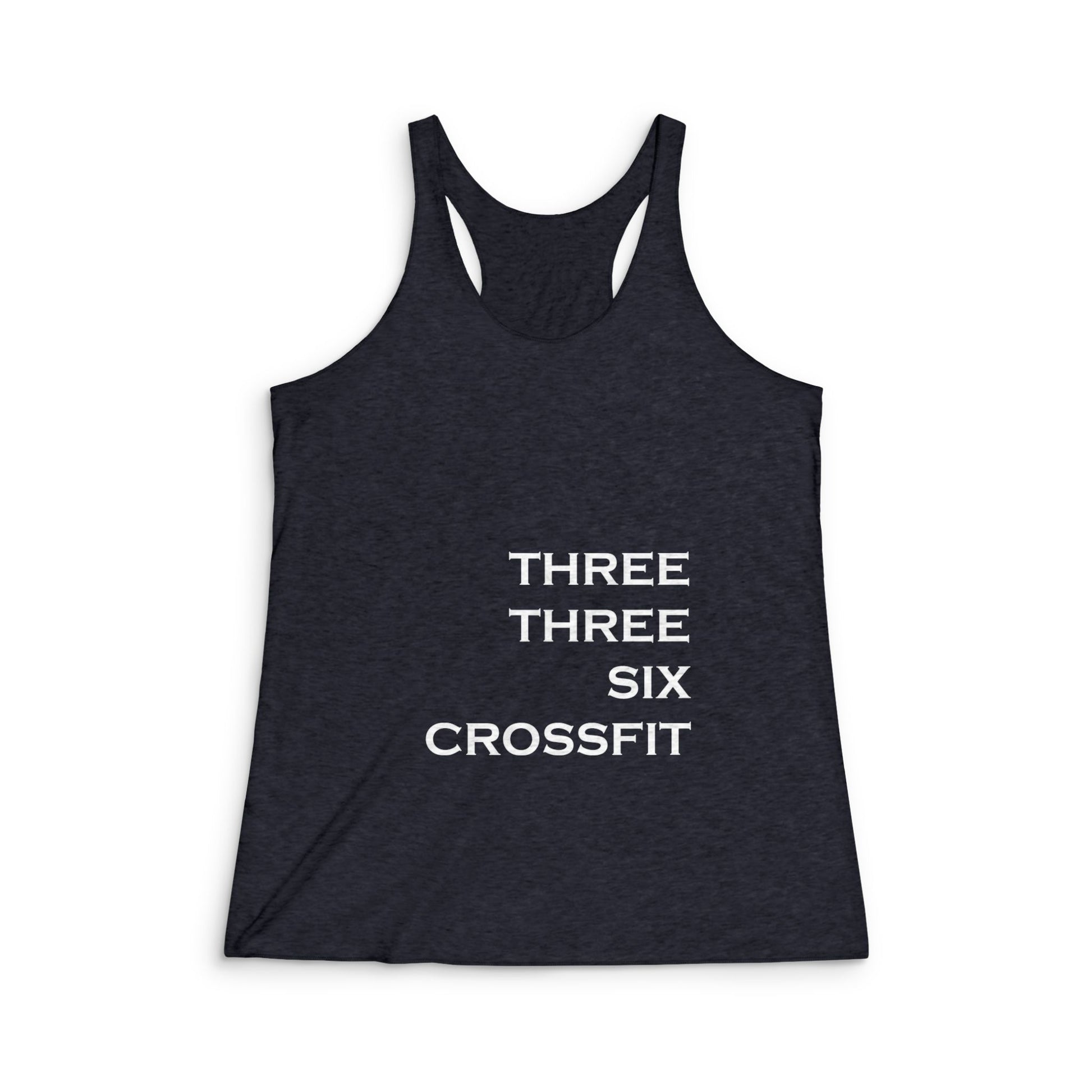 336 CrossFit Tri-Blend Racerback Tank Top