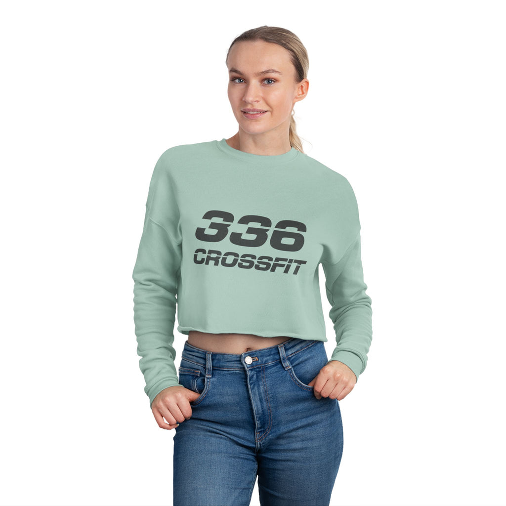 336 CrossFit Cropped Sweatshirt (Basics Collection-Charcoal)