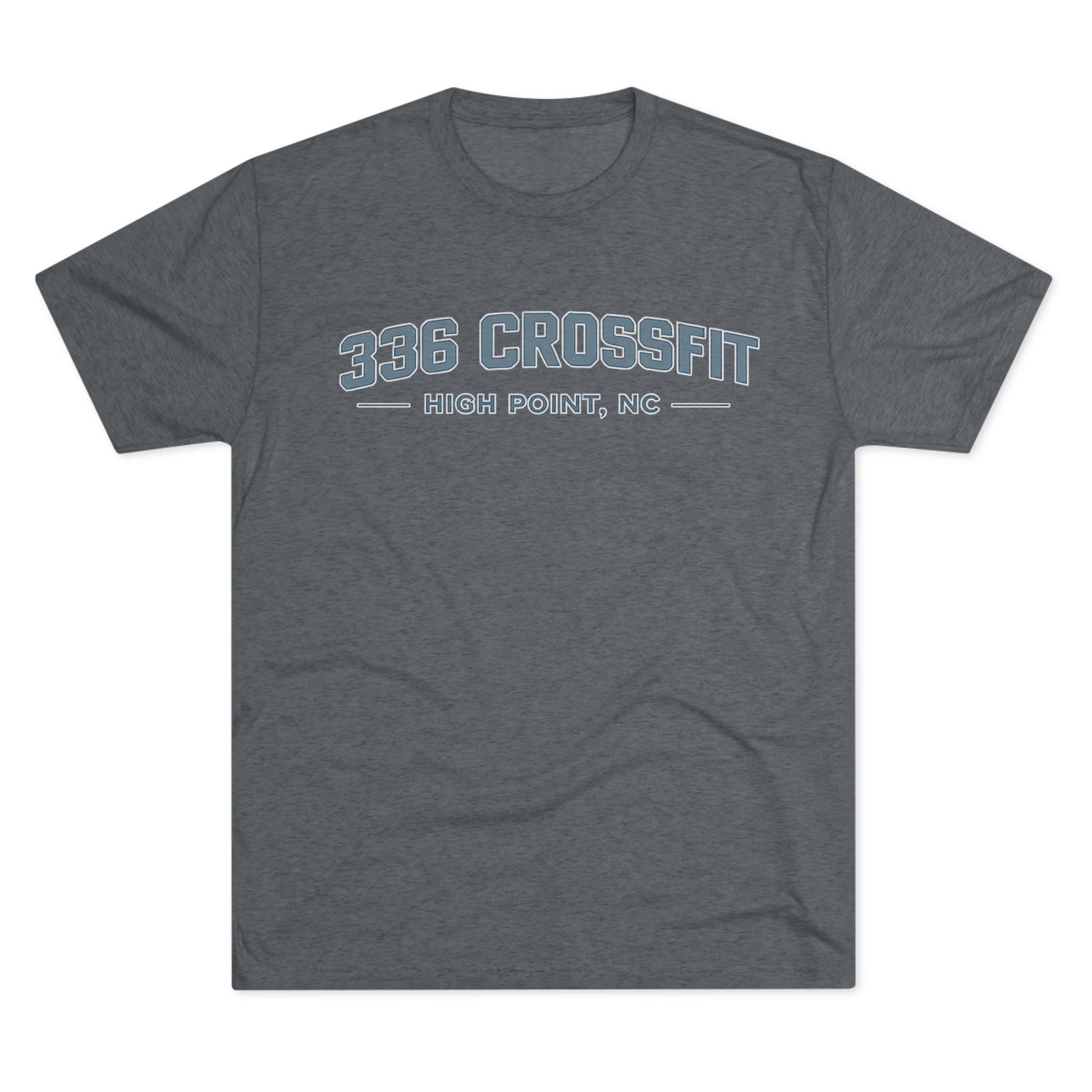 336 CrossFit Collegiate Blue T-Shirt