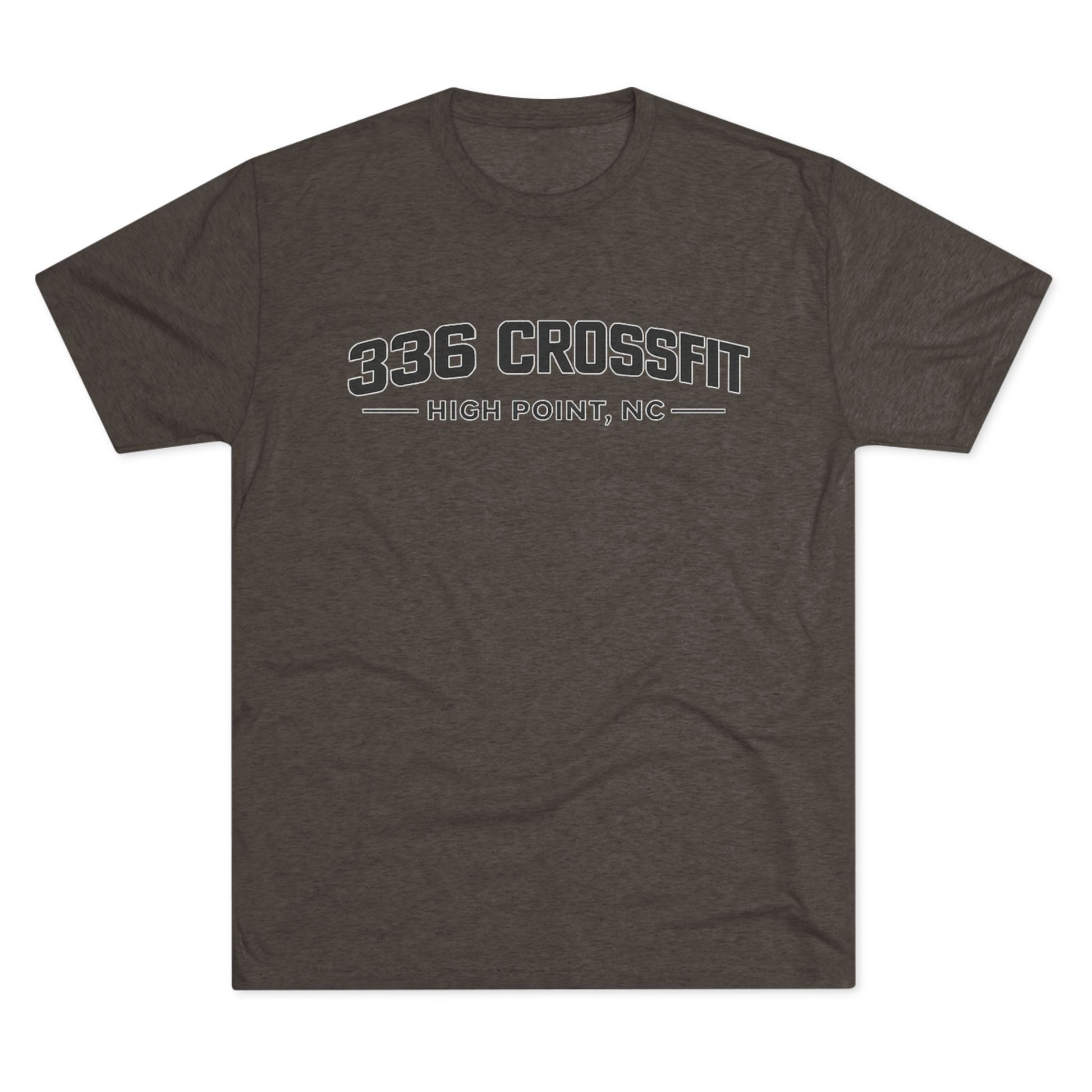336 CrossFit Collegiate Black T-Shirt