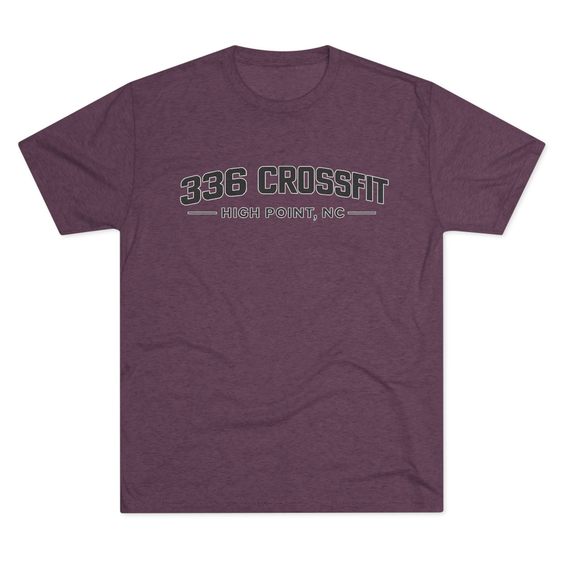 336 CrossFit Collegiate Black T-Shirt